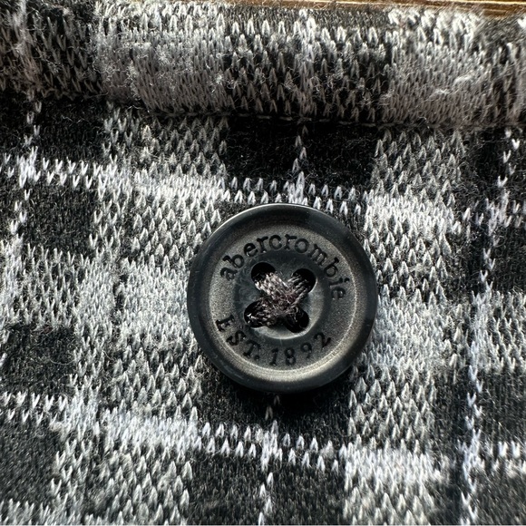 3/20$ Abercrombie Kids Black and White Checkered Dress size 17/18 - Picture 2 of 5